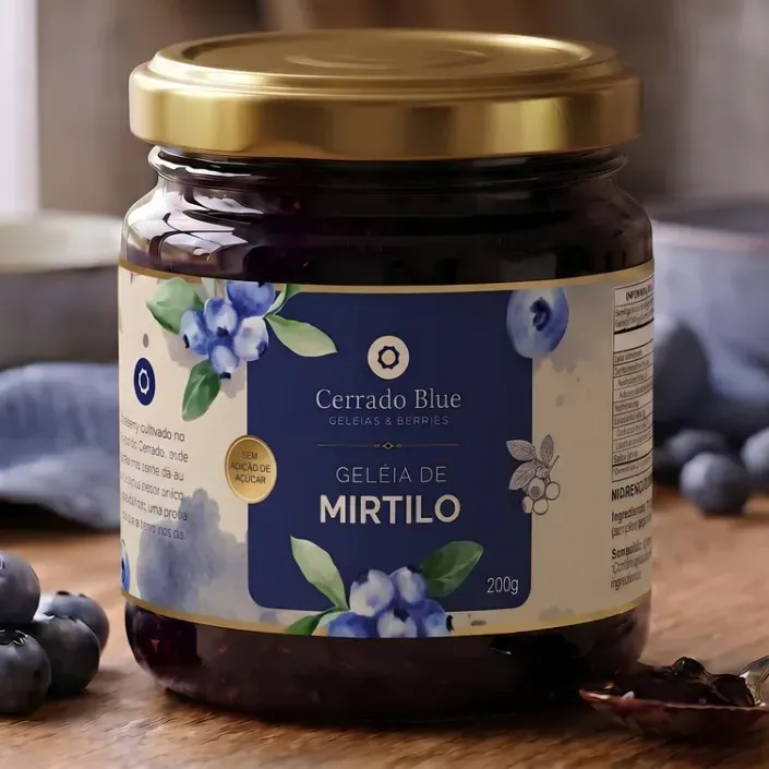 Cerrado Blue — projeto de Criação de marcas, Branding, Embalagens, Sinalização da Buffo Design