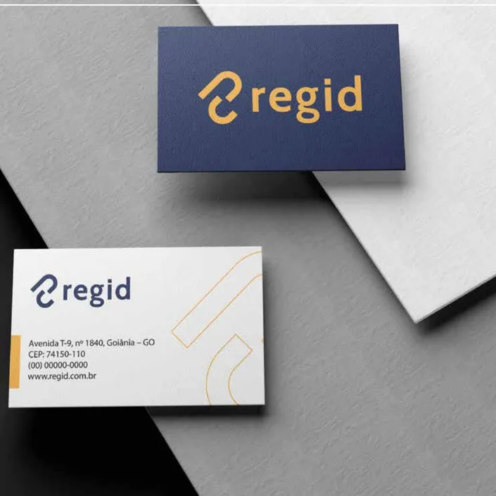 Regid — projeto de Criação de marcas da Buffo Design